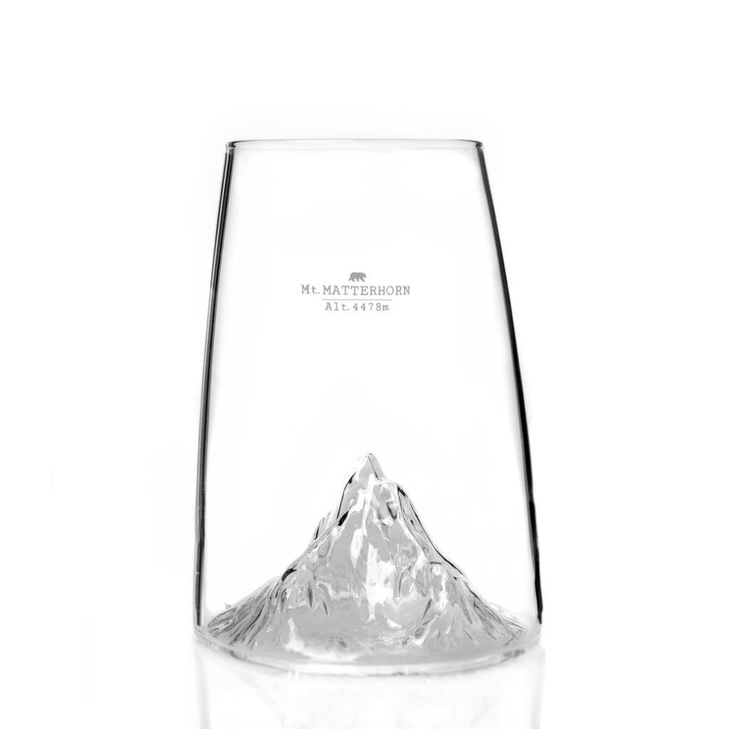 Verre design TOPOGRAPHIC Matterhorn - Visuel 1